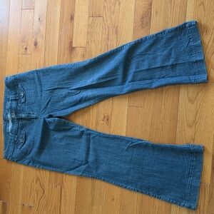 Madison Women's Mid Blue Flare Jeans